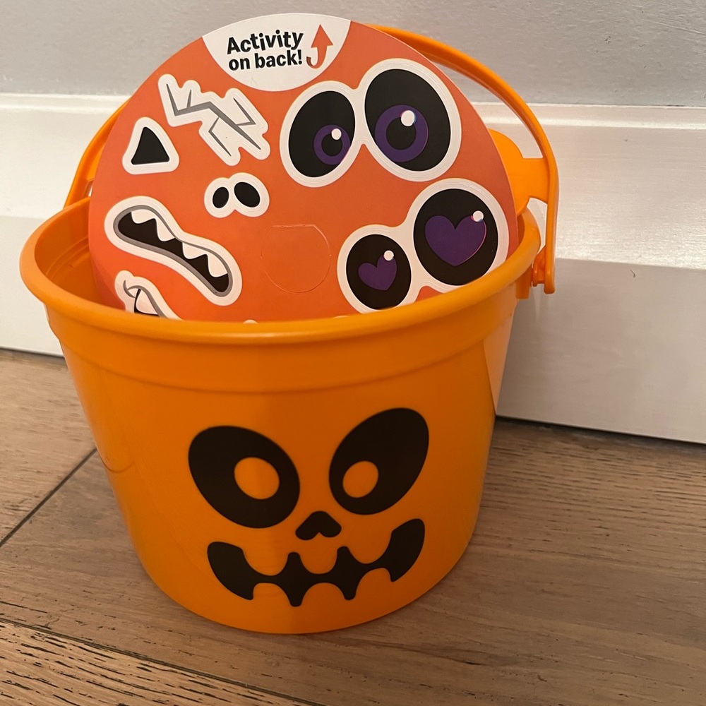 McDonald’s Halloween Trick or Treat Boo Bucket Skeleton
